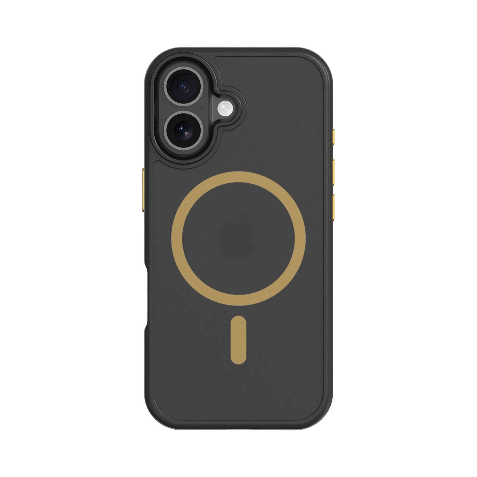 Apple iPhone 17 Hülle – MagForce Hyperstealth 2.0, Schwarz/Gelb