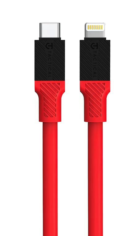 USB-C auf Lightning Ladekabel – Fat Man, 1 m – Farben: Rot