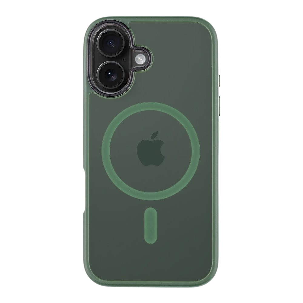 Apple iPhone 16 Hülle – MagForce Hyperstealth, Waldgrün – Standard