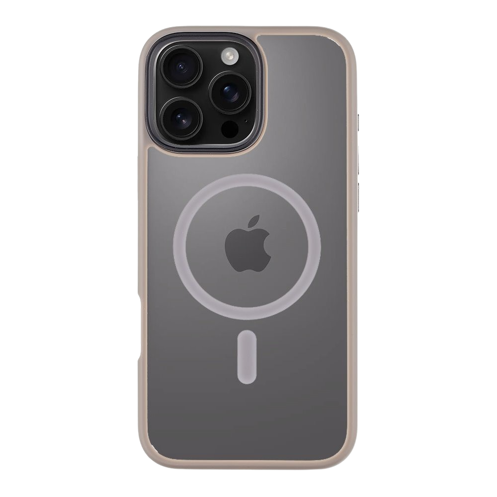 Apple iPhone 16 Pro Max Hülle – MagForce Hyperstealth, Hellgrau – Standard