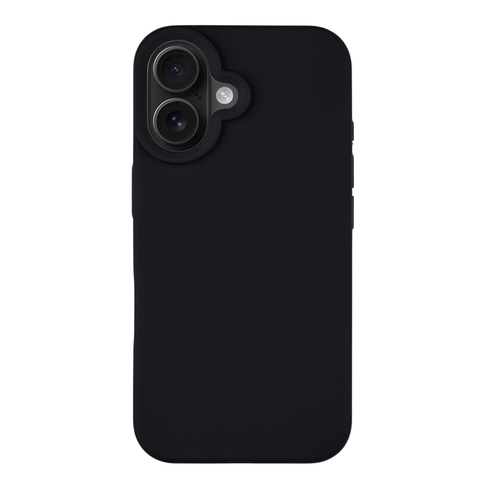 Apple iPhone 16 Hülle – MagForce Velvet Smoothie, Schwarz – Standard