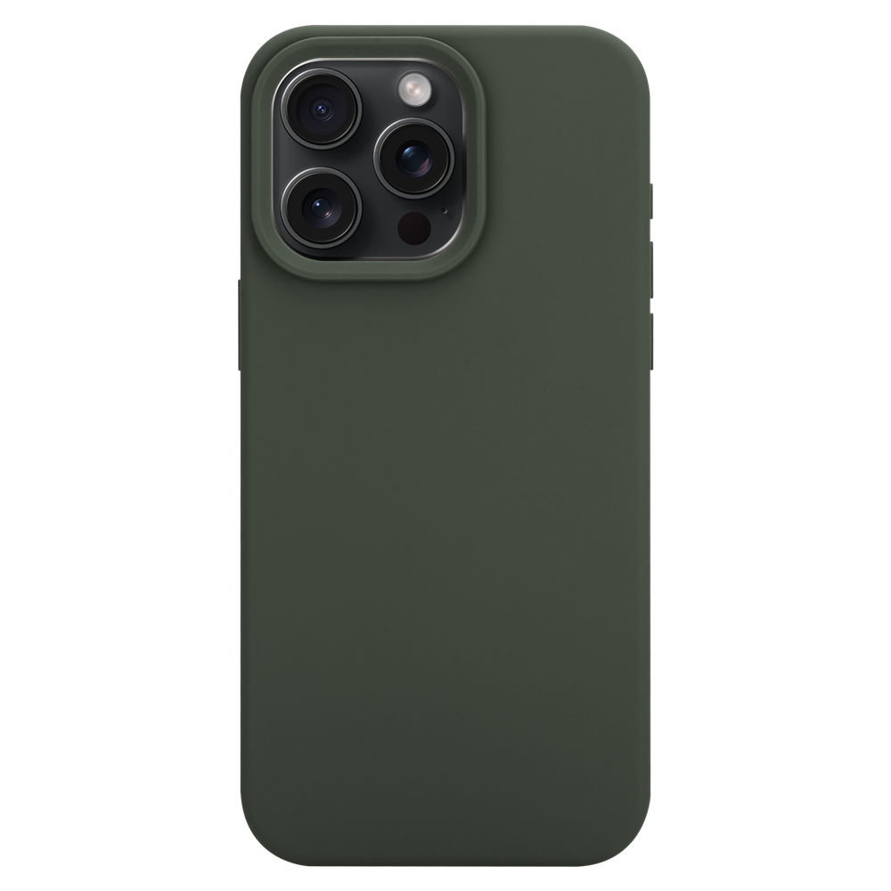 Apple iPhone 16 Hülle – MagForce Velvet Smoothie, Dunkelgrau – Standard