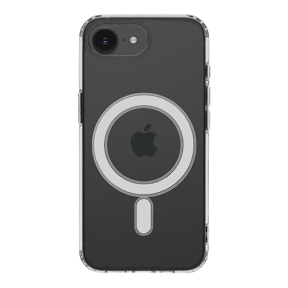 Apple iPhone 16e / 17e Hülle – MagForce, Transparent – Standard